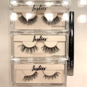 Moxielash three lashes with glue